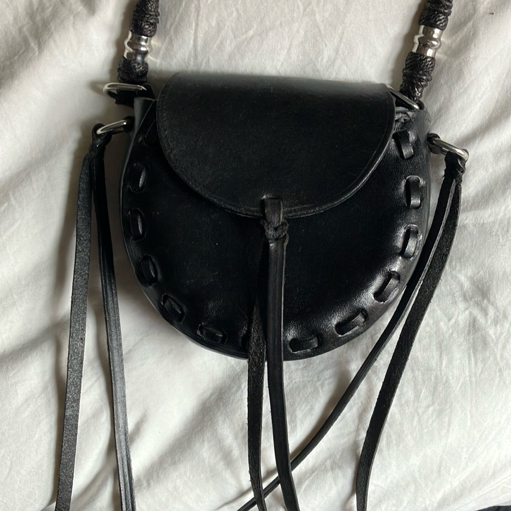 Rachel Comey | Micro Saddle Leather Crossbody Bag